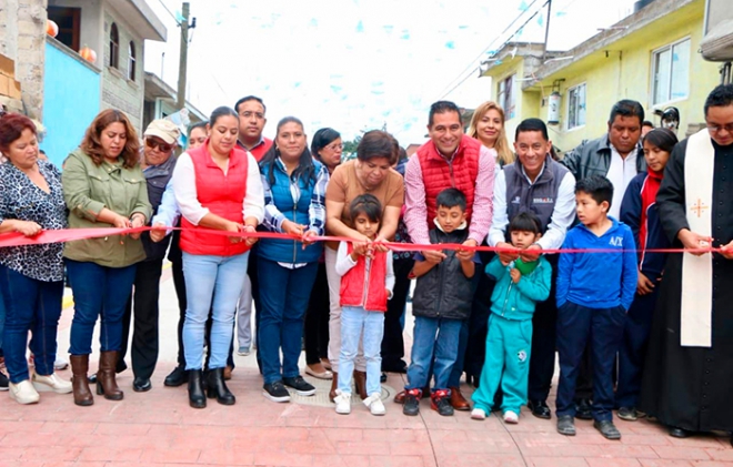 Inauguran calle Riva Palacio en San Mateo Atenco