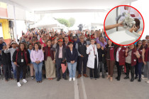 Atención médica gratuita en Lomas de Tepeolulco