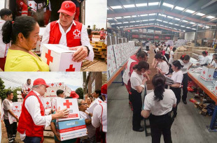 Cruz Roja Mexicana abre Centros de Acopio en Edoméx para apoyar a damnificados de Veracruz