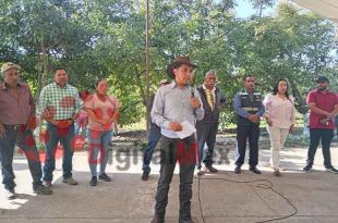 #Video: Entrega Carlos González revestimiento de canales de riego, en #Temascaltepec