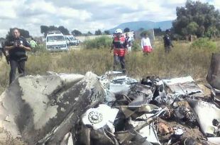 La avioneta salió de Matamoros, Tamaulipas con dirección a Coahuila.