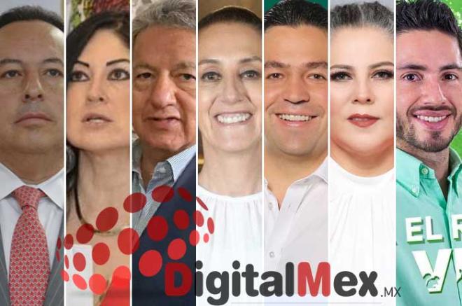 José Luis Cervantes, Dylcia Espinoza de los Monteros, Higinio Martínez, Claudia Sheimbaum, Guillermo Zamacona, Miroslava Carrillo, José Couttolenc