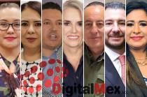 Sandra López Bringas, Karina Vaquera, Octavio Villa, Romina Contreras, José Luis Cervantes, Elías Rescala, Laura González