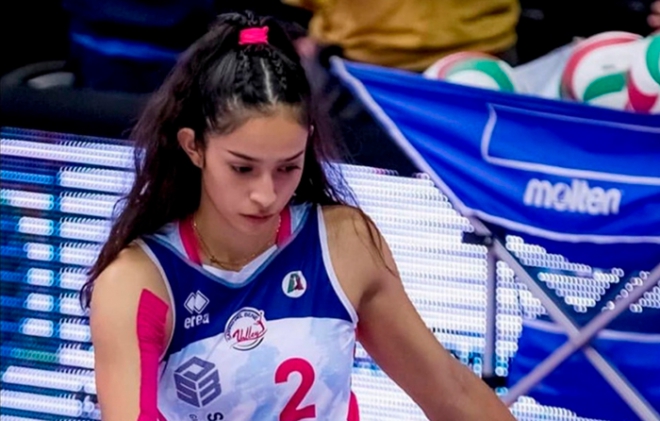 "Decidí quedarme en #Italia, que contagiar a mi familia": voleibolista mexicana