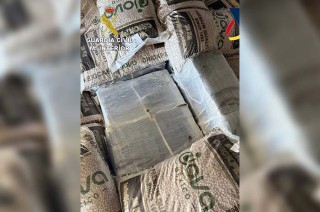 Las autoridades españolas informaron que el cargamento consistía en 16 paquetes, cada uno conteniendo alrededor de 60 pastillas de cocaína.