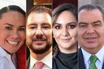 Alejandra del Moral, Elías Rescala Jiménez, Evelyn Osornio, Jesús Izquierdo.