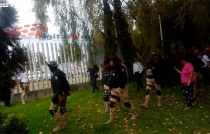 #Video: Falla autoridad de Metepec intento de desalojo de ciudadanos en parque La Pila