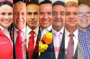 Alejandra del Moral, Gustavo Cárdenas, Ricardo Aguilar, Darío Zacarías, Eduardo Bernal, José Manzur, Isidro Pastor.