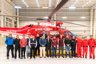 La visita concluyó con el compromiso de mantener cooperación entre ambas entidades para mejorar la atención aérea y terrestre en situaciones críticas