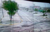 Atiende Toluca reportes de encharcamientos por fuerte lluvia con granizo