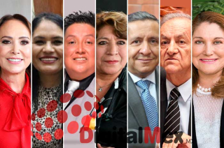 Cristina Ruiz, Graciela Argueta, Esmeralda Navarro, Delfina Gómez, Héctor Macedo, Marco Antonio Morales, Mireille Roccatti