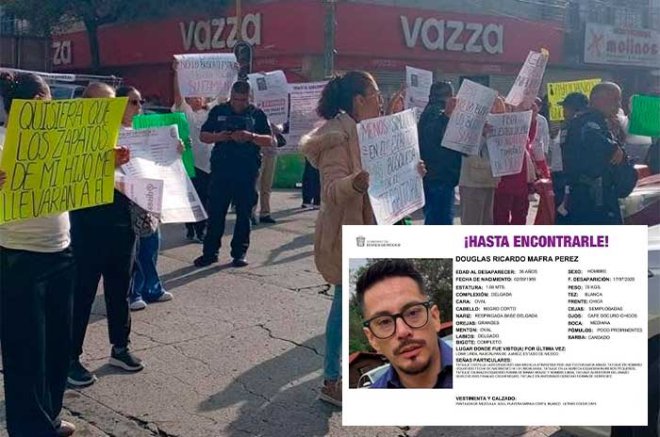 Video: Familiares de joven desaparecido bloquean Gustavo Baz en Naucalpan