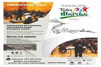 Fundación Todos en Marcha organiza concierto benéfico para apoyar a mujeres vulnerables