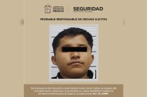 David “N” de 19 años de edad fue detenido y presentado ante el Agente del Ministerio Público correspondiente.