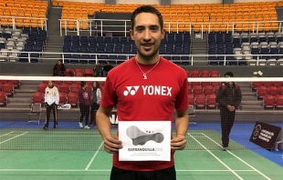 El mexiquense Andrés López, inicia participación en Copa Panamericana de Bádminton en Brasil