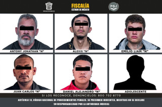 Se aseguraron armas de fuego, drogas y vehículos.