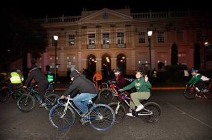 Partieron de Ciudad Universitaria rumbo al Edificio de Rectoría