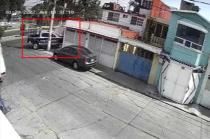 #Video: Patrulla sin control se estrella contra una casa en Ecatepec