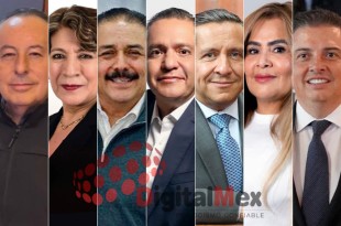 José Luis Cervantes, Delfina Gómez, Miguel Ángel Hernández, Ricardo Moreno, Héctor Macedo, Erika Castillo, Fernando Díaz