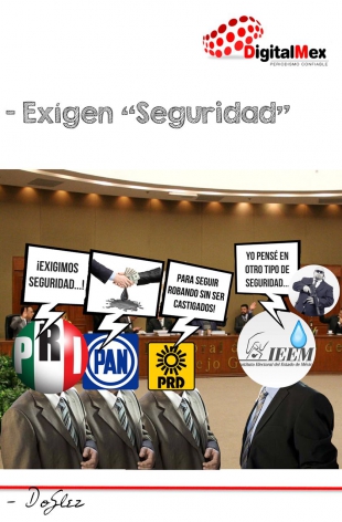 Exigen &quot;seguridad&quot;