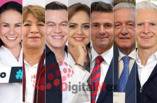 Alejandra del Moral, Delfina Gómez, Juan Zepeda, Ana Lilia Herrera, Enrique Peña, AMLO, Alfredo Del Mazo