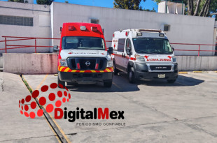 Ambulancias de la Cruz Roja Mexicana en el Estado de México, cuya operación se ha visto reducida por la falta de recursos