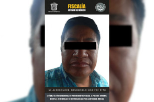La FGJEM detuvo a José Marcial “N” por violación equiparada y actos libidinosos contra una niña de seis años.