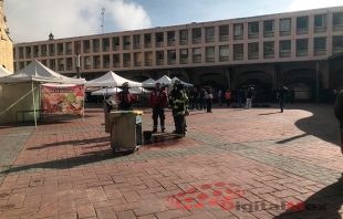 Conato de incendio causa alarma en Los Portales de Toluca