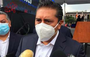 El edil comentó que reforzarán la seguridad en la zona sur de la capital mexiquense