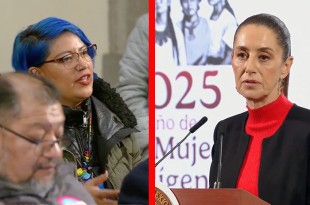 Esta mañana una mujer realizó señalamientos sobre la colusión de servidores públicos de la Fiscalía Edoméx con actividades delictivas