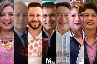 Xóchitl Gálvez, Eric Sevilla, Anuar Azar, Mario Cervantes, Mario Delgado, Delfina Gómez, Mariela Gutiérrez