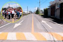El gobierno municipal encabezado por Ana Muñiz Neyra recorrió la calle Carlos Hank González, recientemente rehabilitada como parte de obras de infraestructura urbana.