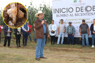 Presidente Municipal de Coatepec Harinas, Toño Díaz.