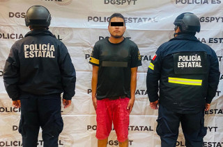 Los oficiales aseguraron el arma y un casquillo percutido.