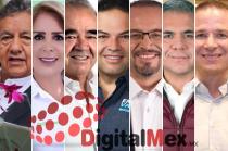 Higinio Martínez, Caritina Saénz, Maurilio Hernández, Enrique Vargas, Omar Ortega, Fernando Vilchis, Ricardo Anaya