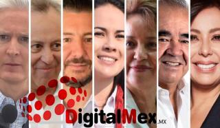 Alfredo del Mazo, Gustavo Cárdenas, Elías Rescala, Alejandra del Moral, Maricela Serrano, Maurilio Hernández, Patricia Durán