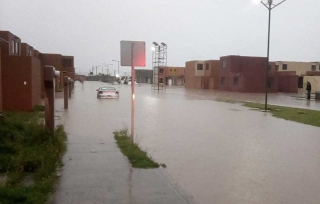 Se inunda fraccionamiento en Almoloya de Juárez