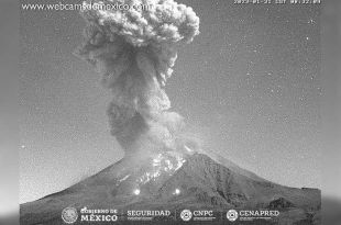 Se exhortó a la ciudadanía a no acercarse a menos de 12 km del volcán Popocatépetl y extremar precauciones.