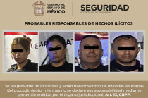 . Elementos de la SSEM y Policía Municipal realizaron la detención en coordinación, luego de identificar a los sospechosos reteniendo un vehículo y alterando el orden público.