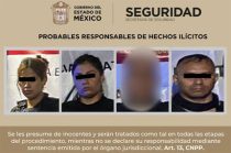 . Elementos de la SSEM y Policía Municipal realizaron la detención en coordinación, luego de identificar a los sospechosos reteniendo un vehículo y alterando el orden público.