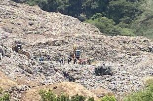 El pasado martes ocurrió un deslave de más de 7 millones de toneladas de basura en el tiradero de Tepatlaxco.