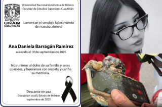FES Cuautitlán lamenta el fallecimiento de Ana Daniela