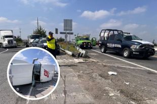 La unidad afectó la circulación vial.