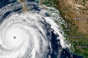 El Estado de México tendrá lluvias fuertes de 25 a 50 milímetros, principalmente en el oeste.