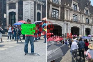 Los manifestantes alegan en esta comunidad no han tenido éxito en la gestión de la perforación de un pozo como una solución alternativa de agua
