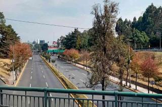 Caos en Toluca por manifestación de trabajadores