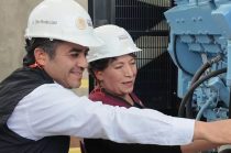 Delfina Gómez Álvarez supervisó el encendido simbólico del Túnel Churubusco-Xochiaca.