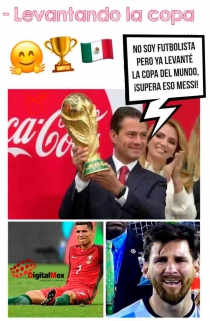 Levantando la copa...