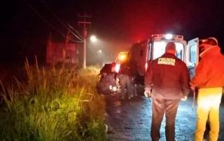 Al sitio llegaron ambulancias, las cuales atendieron a las personas lesionadas.