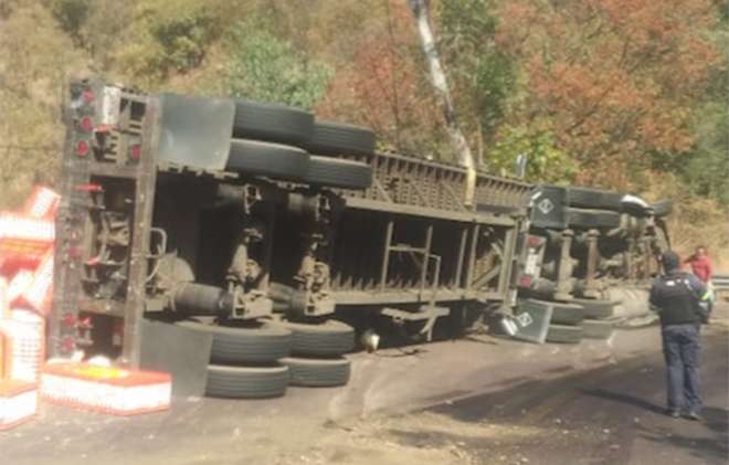 Los hechos se registraron en la carretera federal 134 a la altura del kilómetro 85 en el paraje conocido como “La Pera”